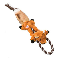 Skinneeez Tugs Dog Toy Forest Fox Multi-Color, 1 Each/14 in by San Francisco Bay Brand peta2z