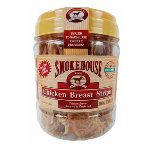 Smokehouse Chicken Breast Strips Dog Treat 1 Each/1 lb by Smokehouse peta2z