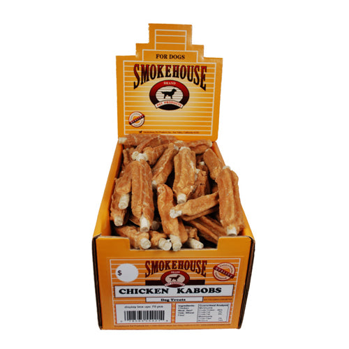 Smokehouse Chicken Kabobs Dog Treats 70ea/Display, 70 Count (Count of 70) by Smokehouse peta2z