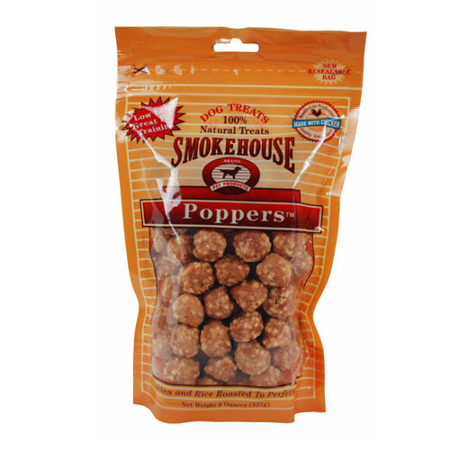 Smokehouse Chicken Poppers Dog Treat 1 Each/8 Oz by Smokehouse peta2z