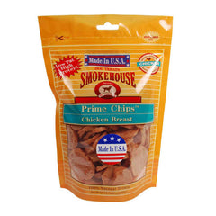 Smokehouse USA Made Prime Chips Dog Treat Chicken, 1 Each/8 Oz by Smokehouse peta2z