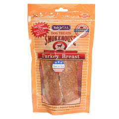 Smokehouse USA Made Turkey Breast Dog Treat 1 Each/3 Oz by Smokehouse peta2z