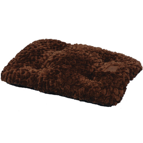 SnooZZy Plush Dog Mat Brown, 1 Each/Large by San Francisco Bay Brand peta2z