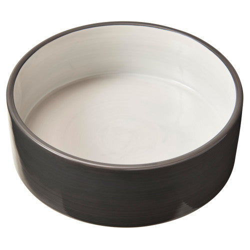 Spot 2-Tone Dog Dish Grey, 1 Each/7 in by Spot peta2z