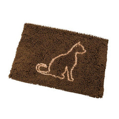 Spot Clean Paws Cat Litter Mat Brown, 1 Each/35 In X 24 in by Spot peta2z