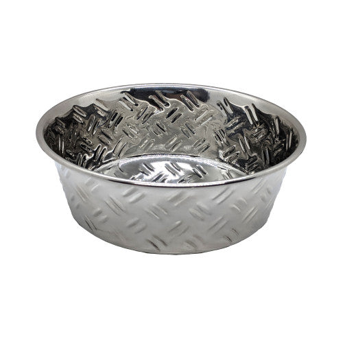 Spot Criss-Cross Stainless Steel No-Skid Dog Bowl 1 Each/32 Oz by Spot peta2z