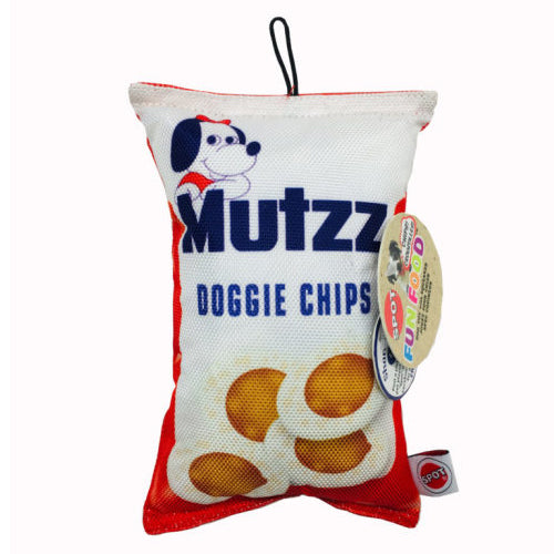 Spot Fun Food Dog Toy Mutzz Chips 1 Each/8 in by Spot peta2z