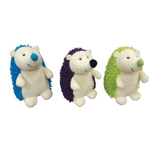 Spot Giggler Plush Dog Toy Hedgehog Assorted, 1 Each/6.5 in by Spot peta2z