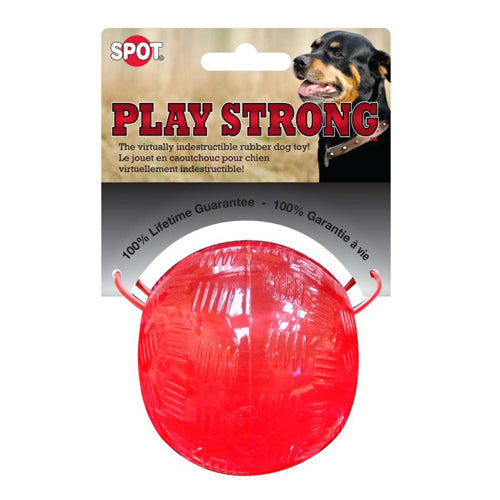 Spot Play Strong Ball Dog Toy 1 Each/3.25 in, Medium by Spot peta2z