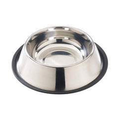 Spot Stainless Steel Mirror Finish No-Tip Dog Bowl Silver, 1 Each/64 Oz by Spot peta2z