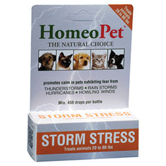 Storm Stress K-9 (20-80lbs) 15 ml by HomeoPet Solutions peta2z