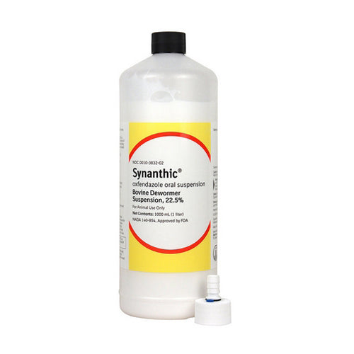 Synanthic Suspension Cattle Dewormer 1 Liter by Boehringer Ingelheim peta2z