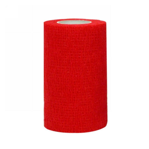 SyrFlex Cohesive Flexible Bandage Red 1 Each by Ideal peta2z