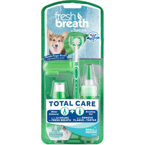 TropiClean Fresh Breath Total Care Kit for Dogs 1 Each/Small by Tropiclean peta2z