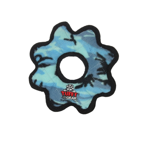 Tuffy Jr Gear Ring Camo Blue 1 Each by Tuffy peta2z