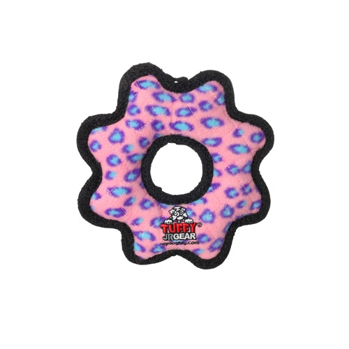 Tuffy Jr Gear Ring Pink Leopard 1 Each by Tuffy peta2z