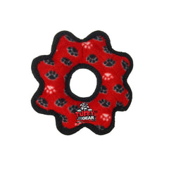 Tuffy Jr Gear Ring Red Paw 1 Each by Tuffy peta2z