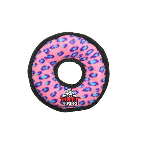 Tuffy Jr Ring Pink Leopard 1 Each by Tuffy peta2z