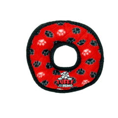 Tuffy Jr Ring Red Paw 1 Each by Tuffy peta2z