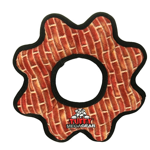 Tuffy Mega Gear Ring Brick 1 Each by Tuffy peta2z