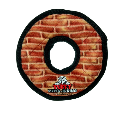 Tuffy Mega Jr Ring Brick 1 Each by Tuffy peta2z