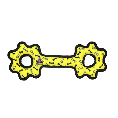 Tuffy Ultimate Tug-O-Gear Yellow Bone 1 Each by Tuffy peta2z