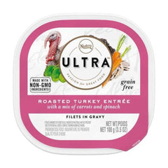 Ultra Grain Free Cuts In Gravy Turkey 3.5 Oz (Case of 24) by Nutro Products, Inc. peta2z