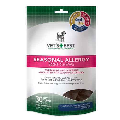 Vet's Best Seasonal Allergy Soft Chews 1 Each/30 Chews, 4.2 Oz by Vet's Best peta2z