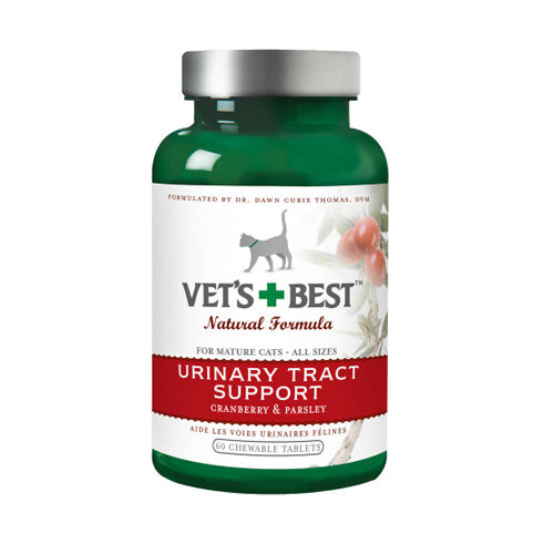 Vets Best Urinary Tract Support for Cats 60 Tablets by Vet's Best peta2z