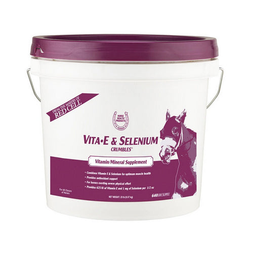 Vita E & Selenium Crumbles Horse Supplement 20 Lbs by Horse Health Products peta2z