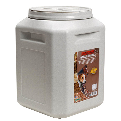 Vittles Vault Outback Pet Food Container White, 1 Each/50 lb by San Francisco Bay Brand peta2z