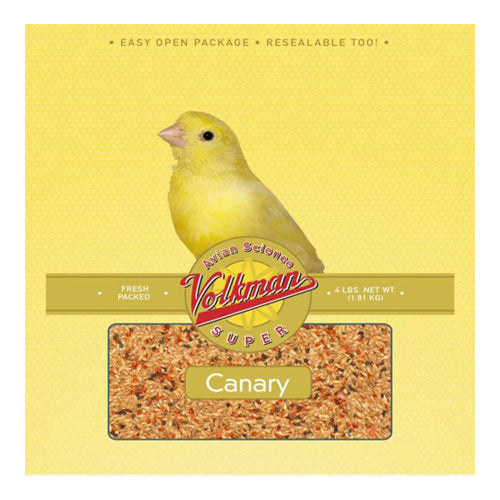 Volkman Seed Company Avian Science Super Canary Bird Treat 1 Each/4 lb by Volkman Seed Company peta2z