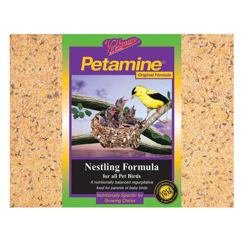 Volkman Seed Company Petamine Nestling Formula Bird Food Supplement 1 Each/1.5 lb, 6 Pack by Volkman Seed Company peta2z