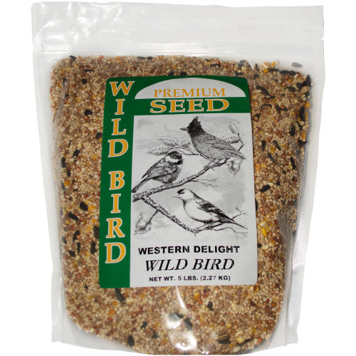 Volkman Seed Company Western Delight Wild Bird Food 1 Each/5 lb by Volkman Seed Company peta2z