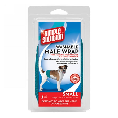 Washable Male Wrap Small 1 Each by Simple Solution peta2z