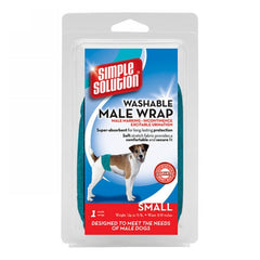 Washable Male Wrap Small 1 Each by Simple Solution peta2z