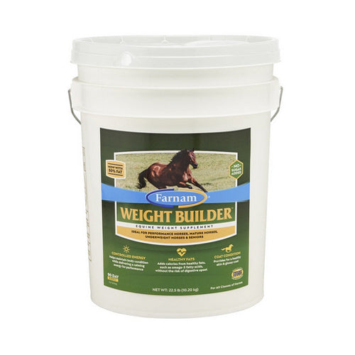 Weight Builder Equine Weight Supplement 22.5 Lbs by Farnam peta2z