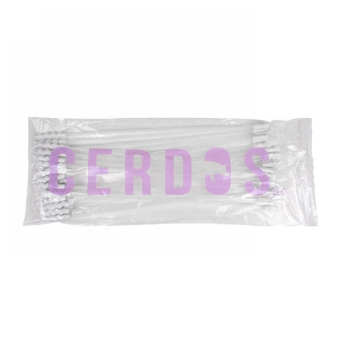 White Spiral Catheters With handle 25 Packets by Cerdos peta2z