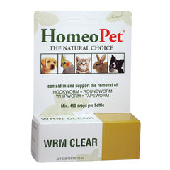 Worm Clear 15 ml by HomeoPet Solutions peta2z