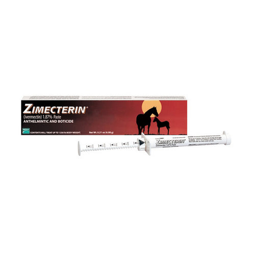 Zimecterin Horse Dewormer Paste 1 Count by Merial peta2z