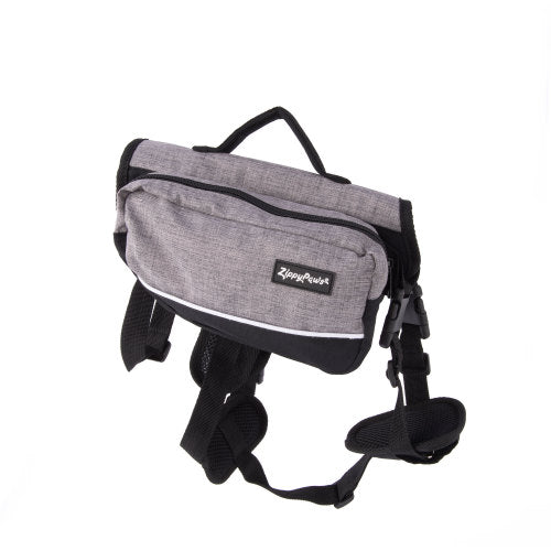 ZippyPaws Backpack For Dog Graphite, 1 Each/Small by ZippyPaws peta2z