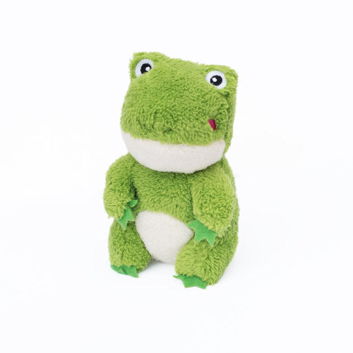 ZippyPaws Cheeky Chumz Dog Toy Frog, 1 Each/Medium by ZippyPaws peta2z