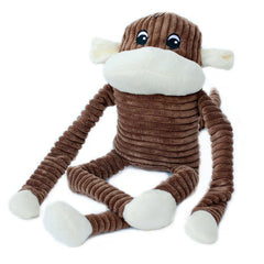 ZippyPaws Spencer the Crinkle Monkey Dog Toy Brown, 1 Each/XL by ZippyPaws peta2z