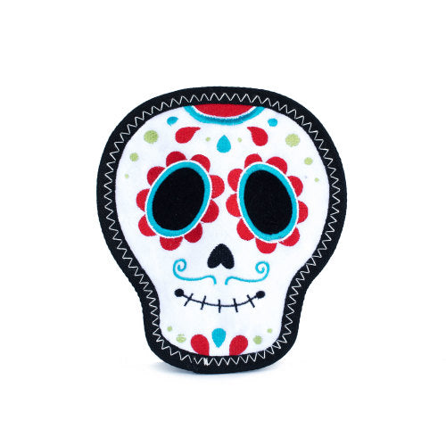 ZippyPaws Z-Stitch Santiago the Sugar Skull Dog Toy 1 Each/Medium by ZippyPaws peta2z