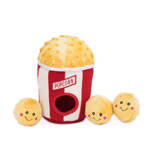 ZippyPaws Zippy Burrow Dog Toy Popcorn Bucket, 1 Each/Medium by ZippyPaws peta2z