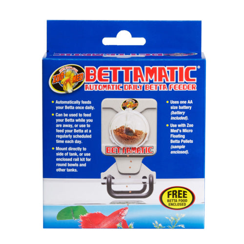 Zoo Med Bettamatic Automatic Daily Betta Fish Food Feeder White, 1 Each by Zoo Med peta2z