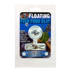 Zoo Med Floating Fish Food Clip Clear, Silver, 1 Each by Zoo Med peta2z