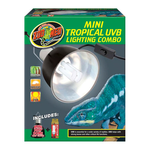 Zoo Med Mini Tropical UVB Lighting Combo 1 Each by Zoo Med peta2z