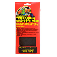 Zoo Med Naturalistic Terrarium Substrate Mesh Black, 1 Each/18 In X 18 in by Zoo Med peta2z