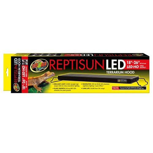 Zoo Med ReptiSun LED Terrarium Hood Black, 1 Each/18 In - 26 in by Zoo Med peta2z